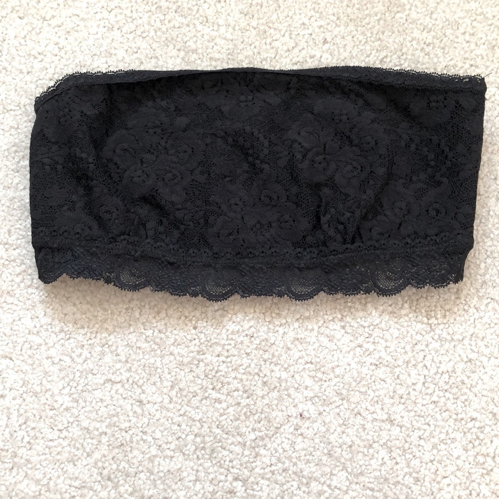 Black Lace Bandeau